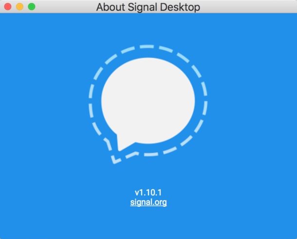 Signal on Mac