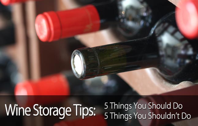 Wine Storage Tips