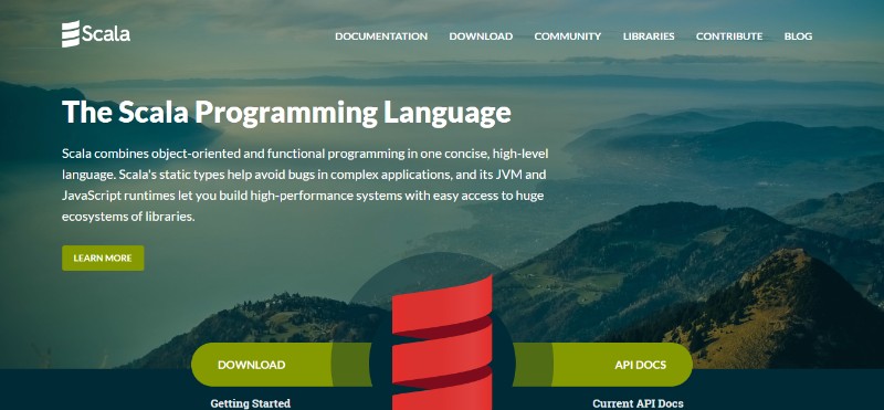 web development technologies programming languages Scala