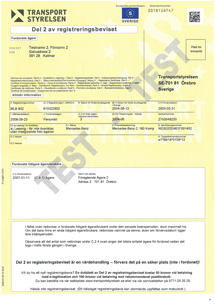 Registration certificate, Part 2, picture