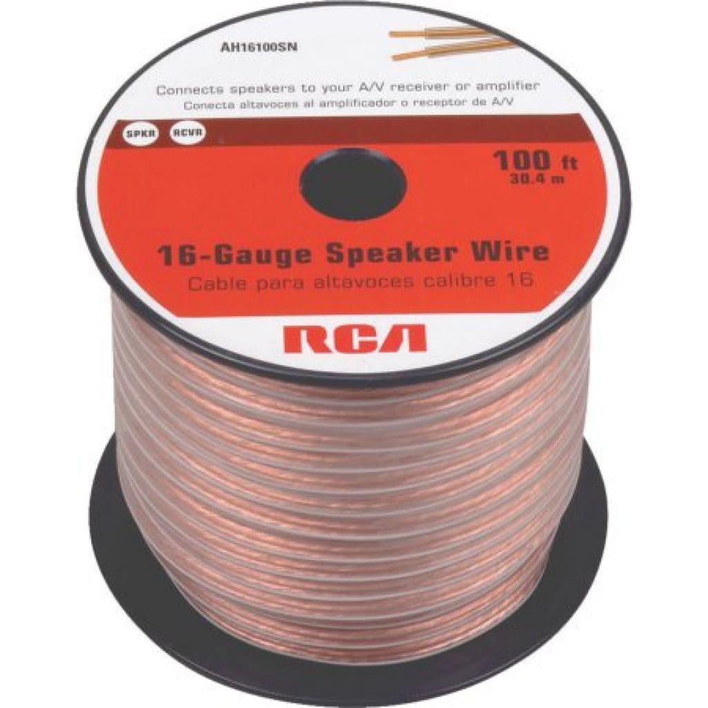 wire of 16 ga speaker wire